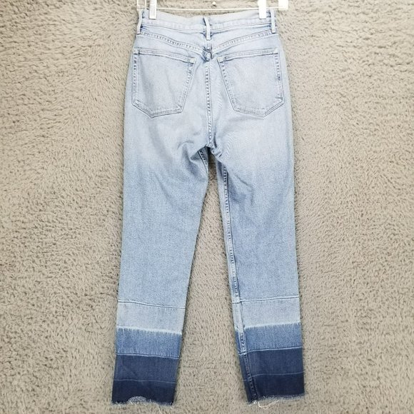 3x1 Jeans Womens 25 Spectrum Medium Wash Stretch Mid Rise Crop - Picture 9 of 15
